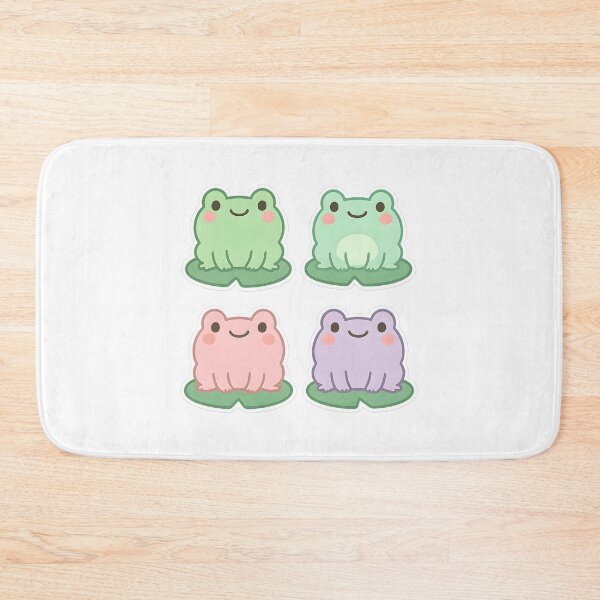 Item preview, Cute Kawaii Frog Illustration designed and sold by SassyArtistry.