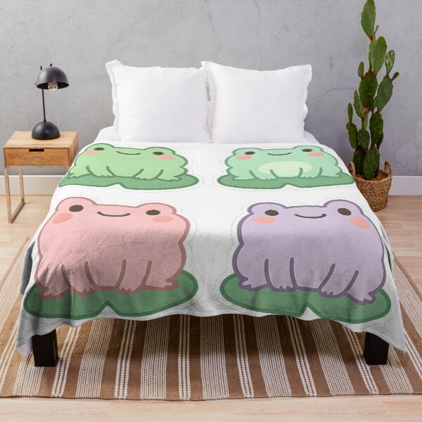 Item preview, Cute Kawaii Frog Illustration designed and sold by SassyArtistry.