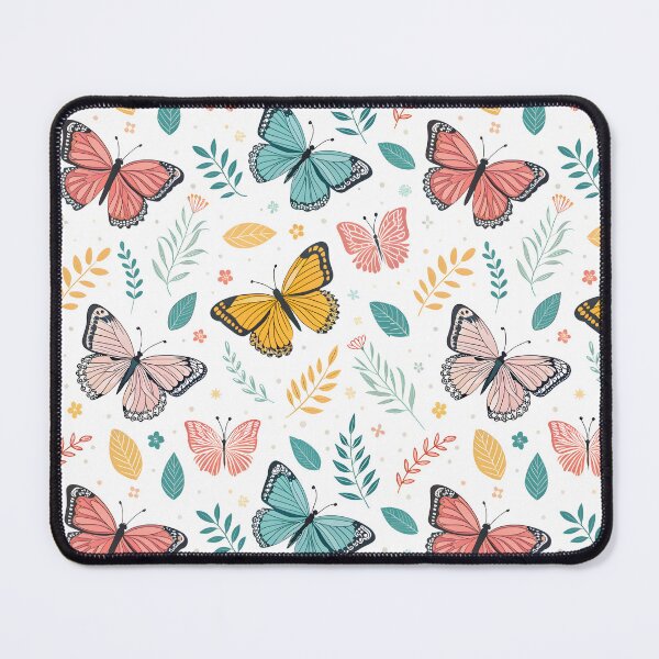 Item preview, Colorful Butterfly Garden Pattern designed and sold by Zatch-Bell.