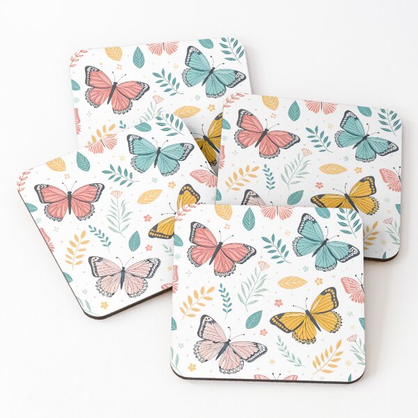 Item preview, Colorful Butterfly Garden Pattern designed and sold by Zatch-Bell.
