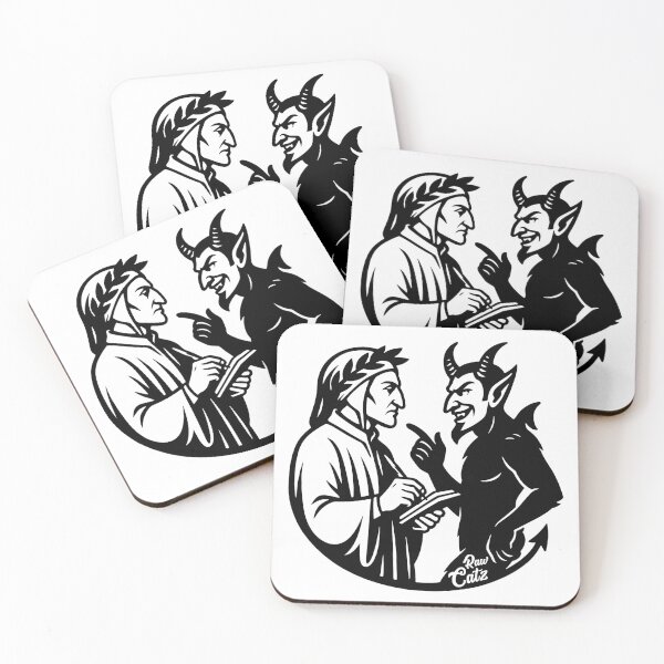 Item preview, Dante and The Devil - Raw Catz designed and sold by RawCatz.