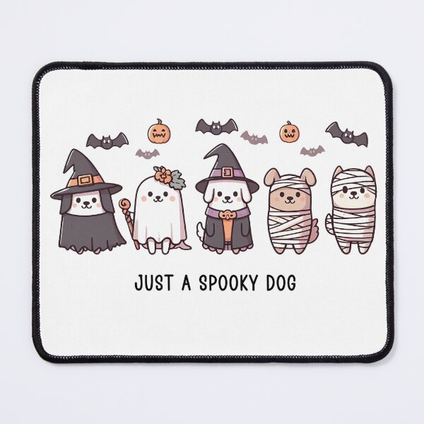 Item preview, Cute Spooky Dog, Just A Spooky Dog, Funny Halloween Dog designed and sold by WhimsyVox.