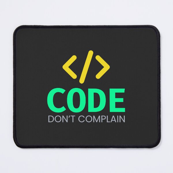 Item preview, Code, don’t complain designed and sold by musthavewords.
