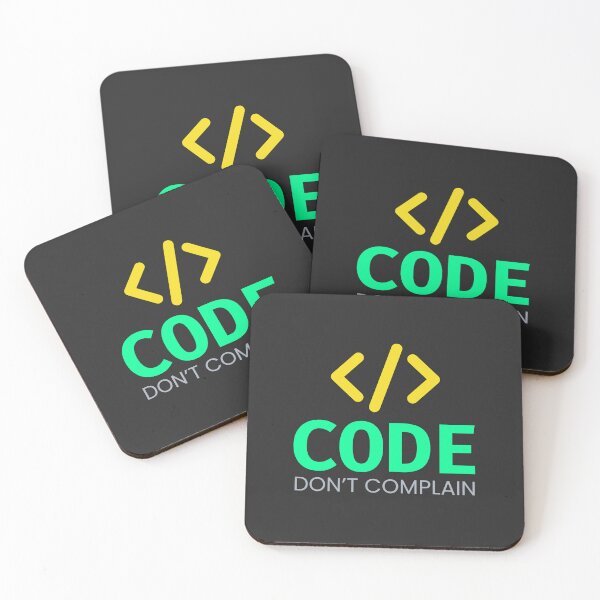 Artikelvorschau, Code, beschwer dich nicht entworfen und verkauft von musthavewords.