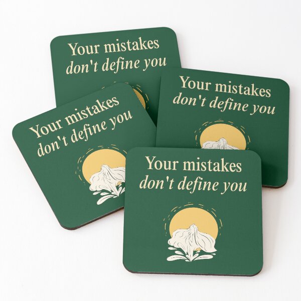 Item preview, Your Mistakes Don’t Define You – Healing & Self Growth Affirmation designed and sold by SmolSummer.Homie.