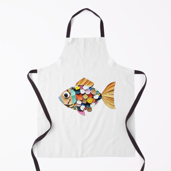 Item preview, Colorful Mixed-Media Mosaic Fish designed and sold by sharon1210.