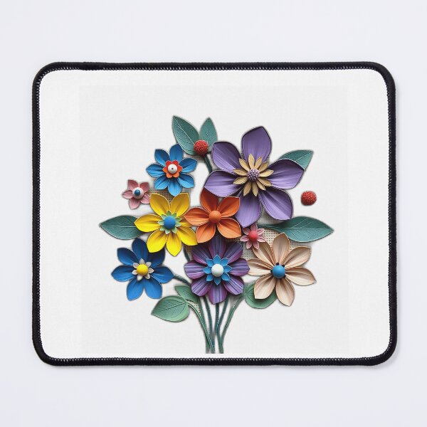 Item preview, Mixed Media Mosaic Flowers designed and sold by sharon1210.
