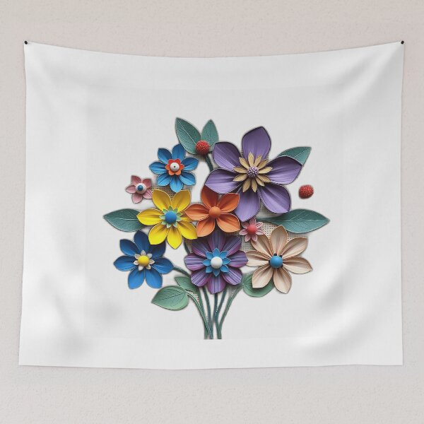 Item preview, Mixed Media Mosaic Flowers designed and sold by sharon1210.
