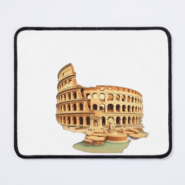 Item preview, Nostalgic Rome with Colosseum & Trevi Fountain designed and sold by sharon1210.