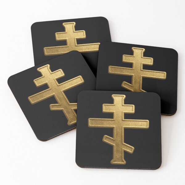 Item preview, Slavonic Cross - Eastern Orthodox Cross designed and sold by odyssee-n.