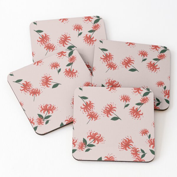 Item preview, Pink Higanbana flowers designed and sold by JannymyGallery.