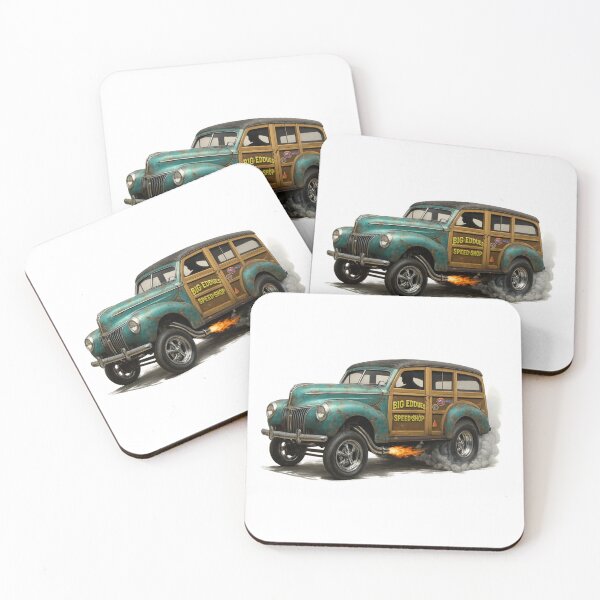 Item preview, Woodie Gasser Hotrod designed and sold by dpi-print.