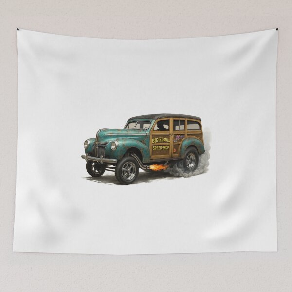 Item preview, Woodie Gasser Hotrod designed and sold by dpi-print.
