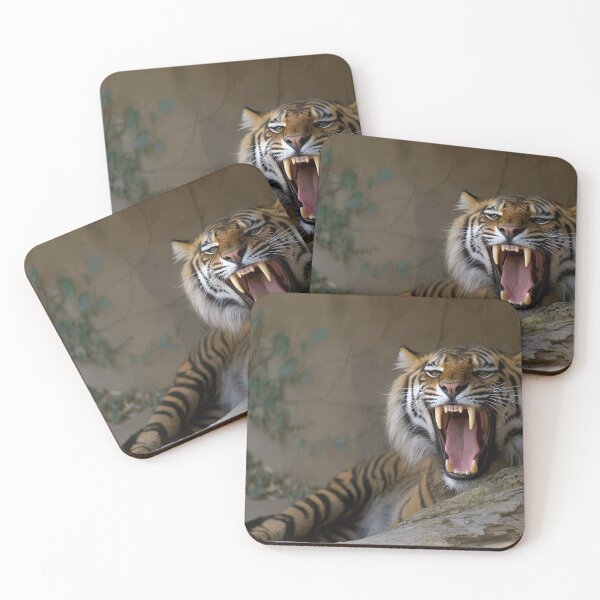 Item preview, Tiger smile designed and sold by pawprintz.