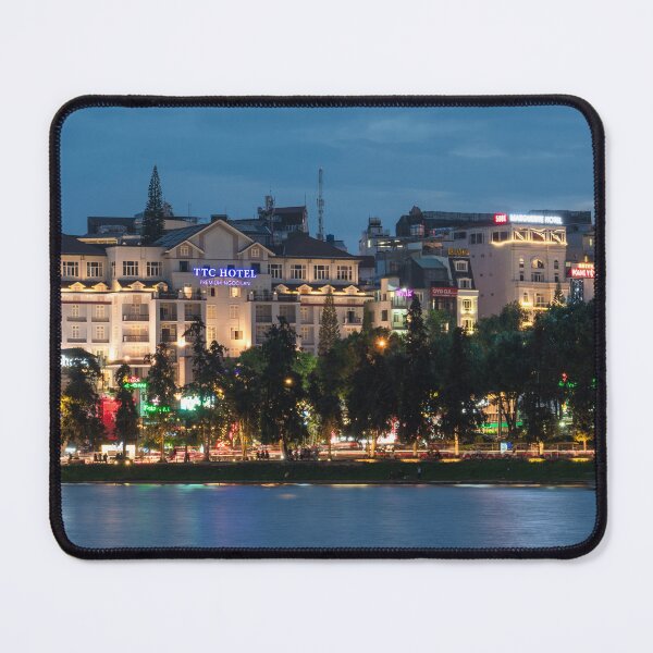 Item preview, Evening view of Xuan Huong Lake in Da Lat, Vietnam designed and sold by WorldScenery.