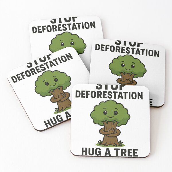 Item preview, Stop Deforestation Hug a Tree Instead Eco Design designed and sold by Medfel.