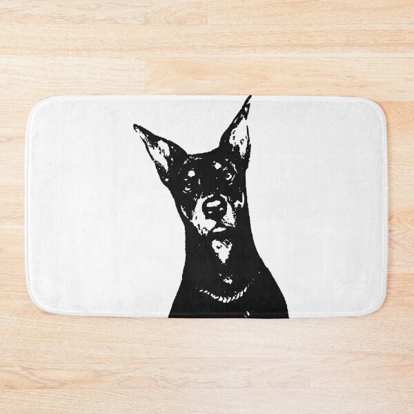 Item preview, Cute Vintage Doberman (front view) designed and sold by You Store.