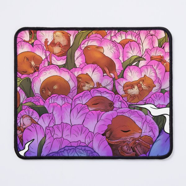 Item preview, Dawn of Blooming - harvest mouse in flower goodies designed and sold by Tprika.