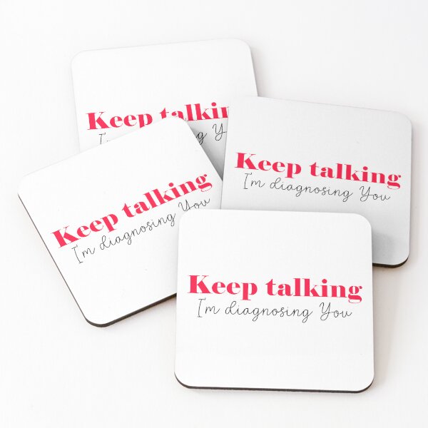 Item preview, Funny Sarcastic Psychologists or Therapist Humor Sticker designed and sold by ApricotBlossom.