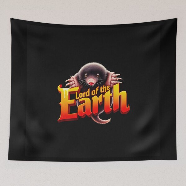 Item preview, Lord of the Earth Mole design designed and sold by Vintage Designs +.