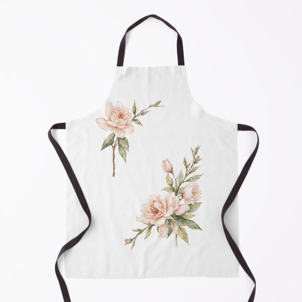 Item preview, Delicate floral arrangement featuring soft pink blossoms with leafy accents against a light background designed and sold by SpaceartLilu.