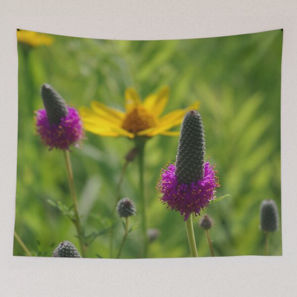 Item preview, Sunflower And Purple Prairie Clover designed and sold by rvjames.