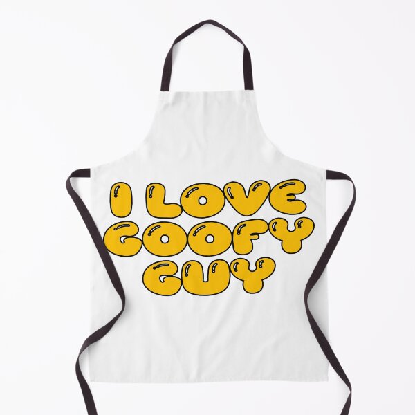 Item preview, i love goofy guy (golden orange) designed and sold by Aesthetic Crew.