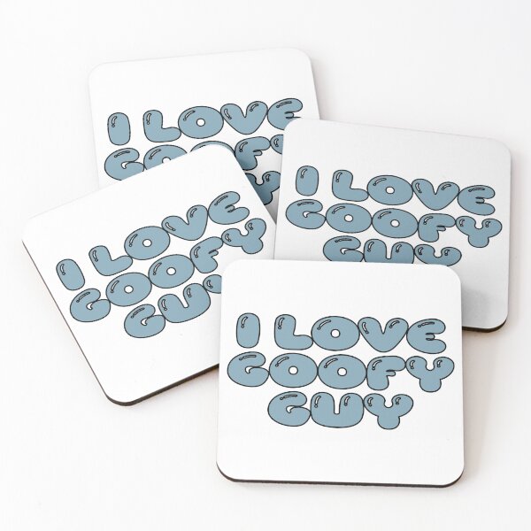 Item preview, i love goofy guy (blue gray) designed and sold by Aesthetic Crew.