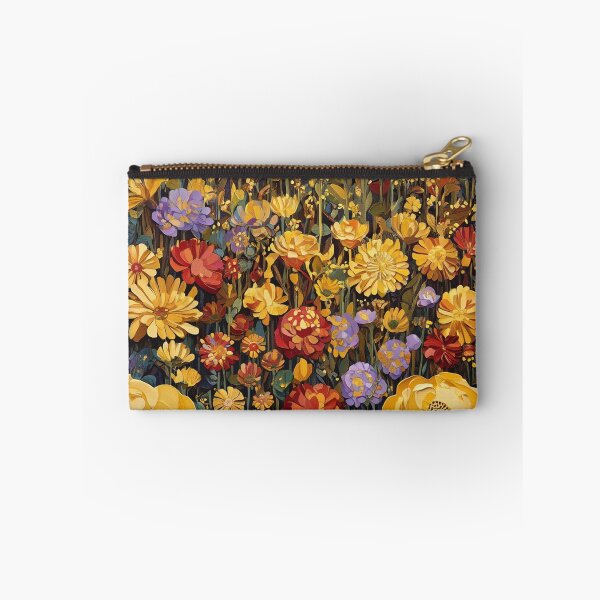 Item preview,  A Beautiful Flower Garden painting inspired by Gustav Klimt designed and sold by Vintage Designs +.