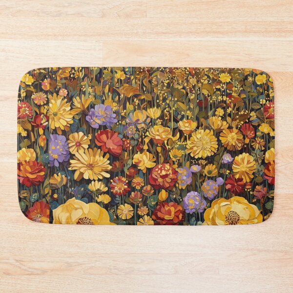 Item preview,  A Beautiful Flower Garden painting inspired by Gustav Klimt designed and sold by Vintage Designs +.