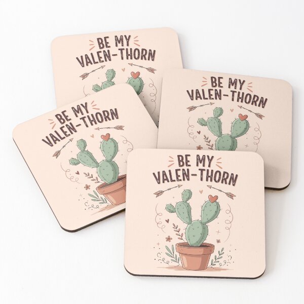 Item preview, Be My Valen-thorn designed and sold by Amir Faysal.