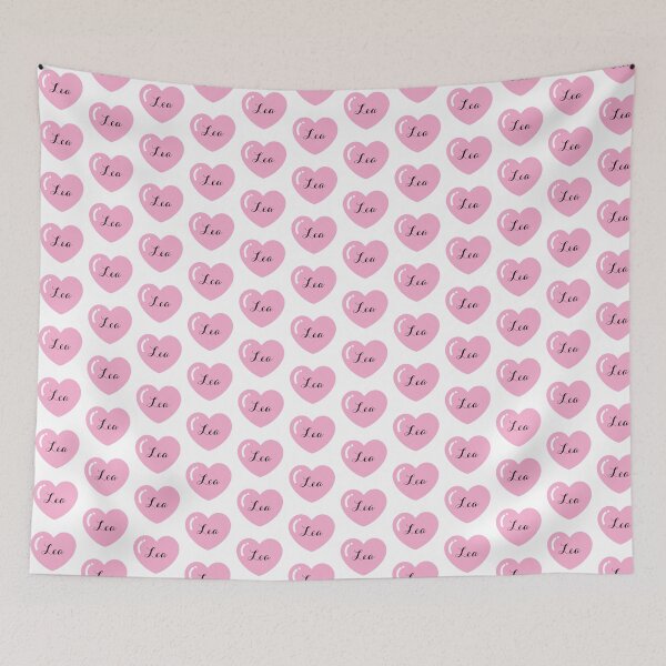 Item preview, Lea Name with Pink Heart  designed and sold by Monika Howarth.