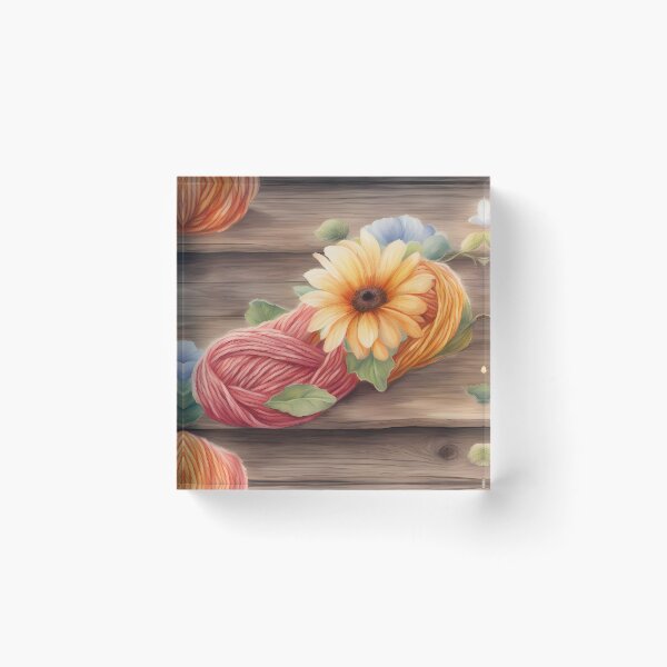 Item preview, Romantic Yarn Painting designed and sold by CalmnessbyChoice.