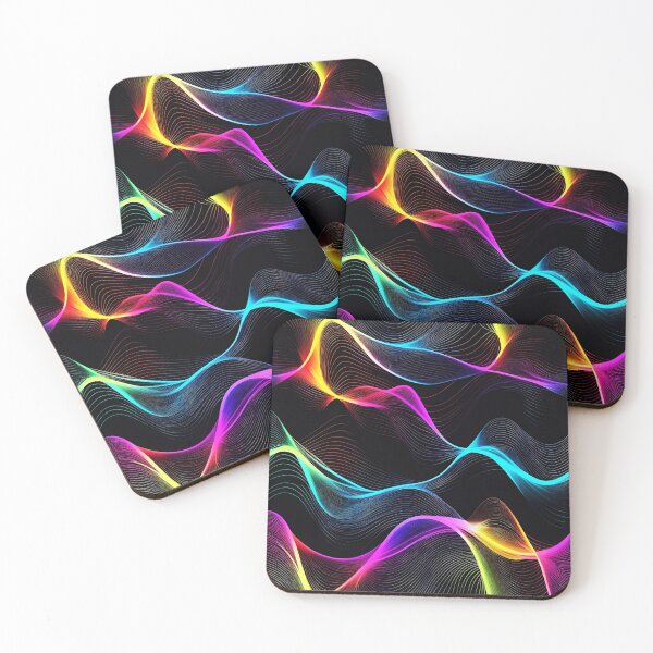 Item preview, Chromatic Moire Wave Lattices 1 designed and sold by Tom-Johnson.