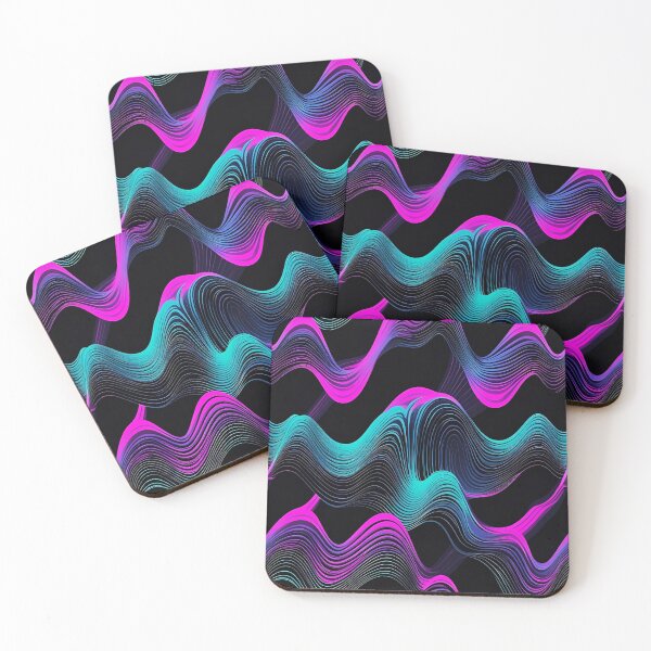 Item preview, Chromatic Moire Wave Lattices  designed and sold by Tom-Johnson.