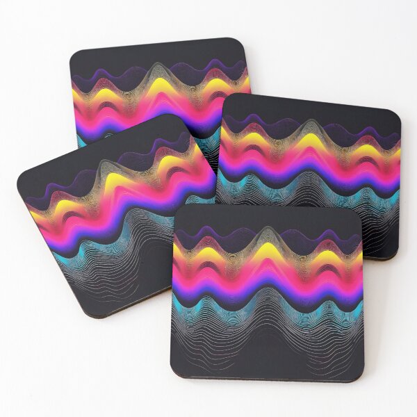 Item preview, Chromatic Moire Wave Lattices 3 designed and sold by Tom-Johnson.