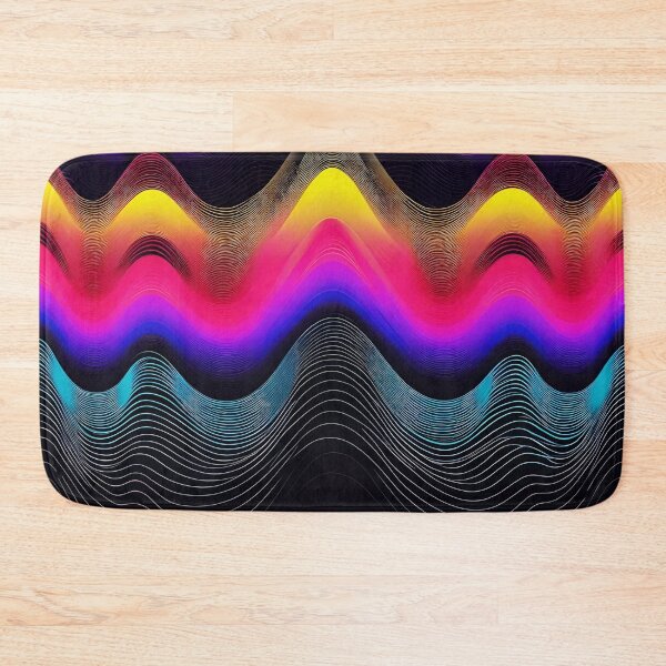 Item preview, Chromatic Moire Wave Lattices 3 designed and sold by Tom-Johnson.