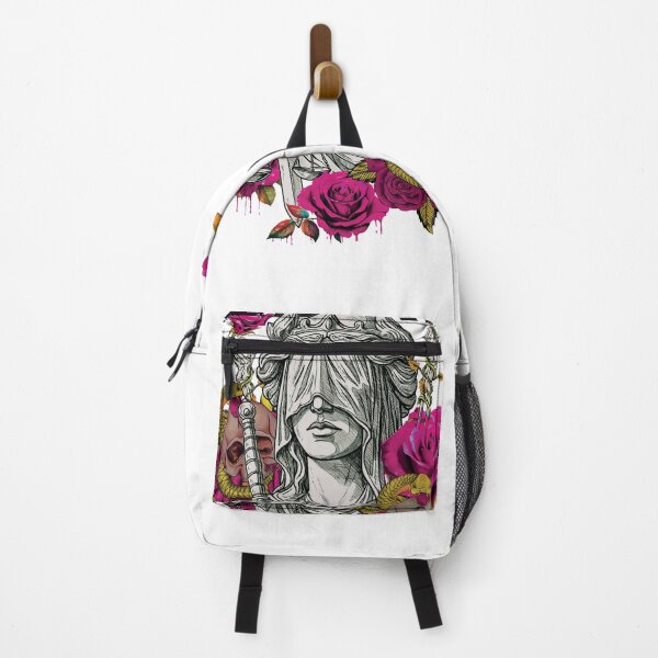 Item preview, Pink Love Is Blind – Gothic Tattoo Art with Roses, Skulls & Snakes designed and sold by Bspaces.