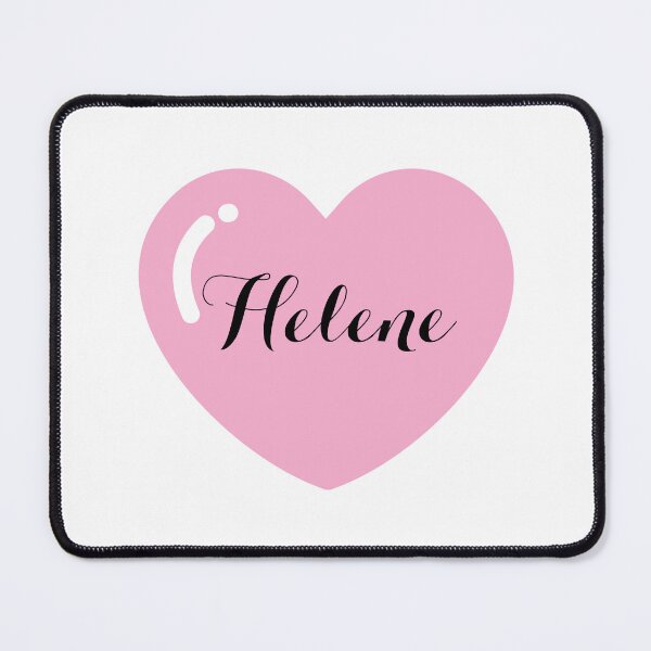 Item preview, Helene Name with Pink Heart  designed and sold by Monika Howarth.