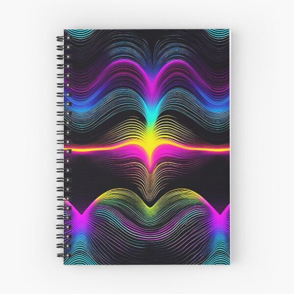 Item preview, Chromatic Moire Wave Lattices 5 designed and sold by Tom-Johnson.
