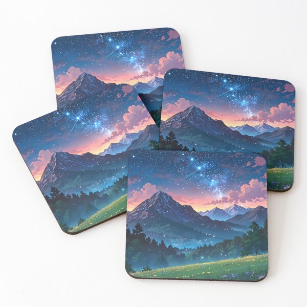 Item preview, Magical Mountain Meadow designed and sold by HikariMoments.