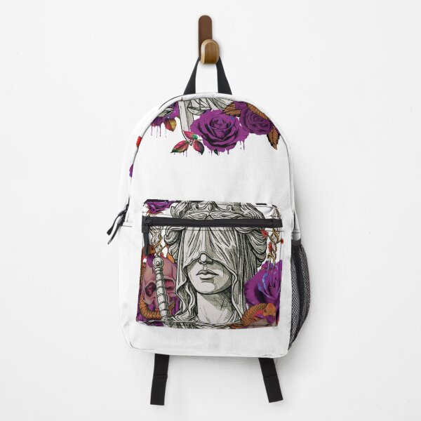Item preview, Purple Love Is Blind – Gothic Tattoo Art with Roses, Skulls & Snakes designed and sold by Bspaces.