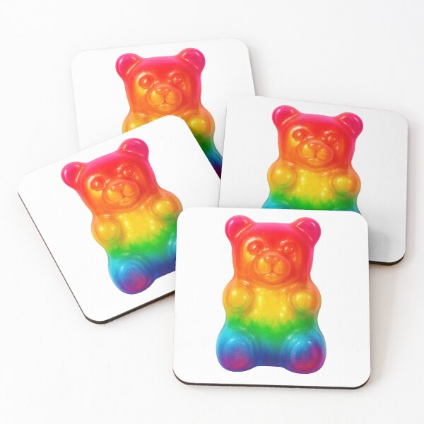 Item preview, Rainbow Gummy Bear Candy Design designed and sold by Nuvijo.