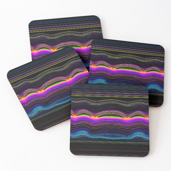 Item preview, Chromatic Moire Wave Lattices 6 designed and sold by Tom-Johnson.