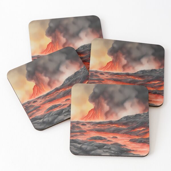 Item preview, Red Lava Flow and Fire designed and sold by CalmnessbyChoice.
