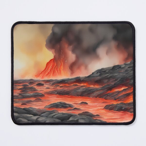 Item preview, Red Lava Flow and Fire designed and sold by CalmnessbyChoice.