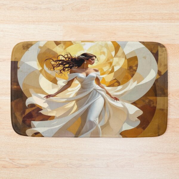 Item preview, Golden Light – Goddess in Motion designed and sold by FotoworldEdel.