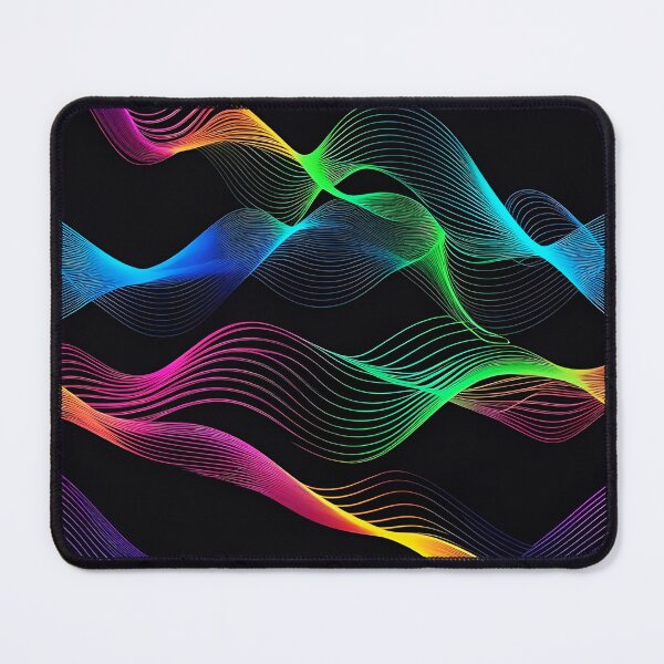 Item preview, Chromatic Moire Wave Lattices 10 designed and sold by Tom-Johnson.
