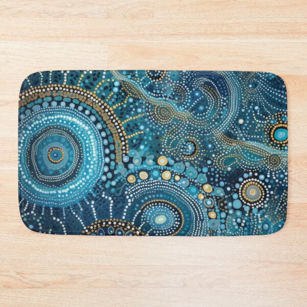 Item preview, Aboriginal Inspired Dot Art -  Oceanarium designed and sold by GrinGalore.
