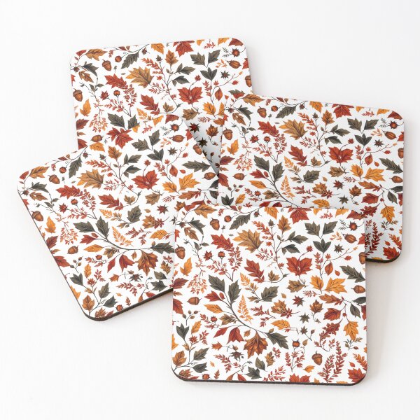 Item preview, A colorful autumnal pattern designed and sold by Merrylands Artshop.